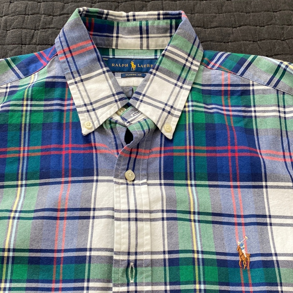 Ralph Lauren Plaid Button Down